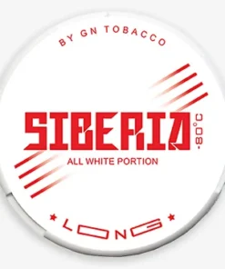 Siberia Snus -80 BY GN Tobacco All White Long