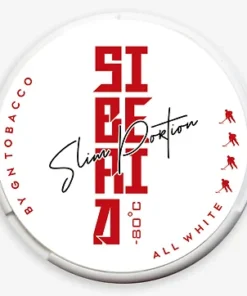 Siberia Snus -80 Extremely strong All White Slim