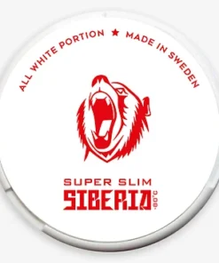 Siberia Snus -80 Extremely strong All White Super Slim