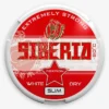 Siberia Snus -80 Extremely strong White Dry Slim